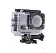  - Cmeras - prateado - Central - unidade    Cod. MINI CMERA SPORT 4K